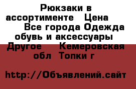 Рюкзаки в ассортименте › Цена ­ 3 500 - Все города Одежда, обувь и аксессуары » Другое   . Кемеровская обл.,Топки г.